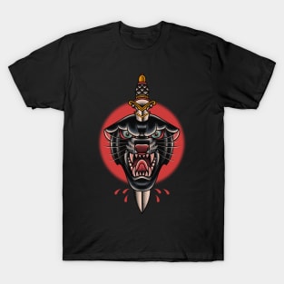 Black Panther Japanese Style T-Shirt